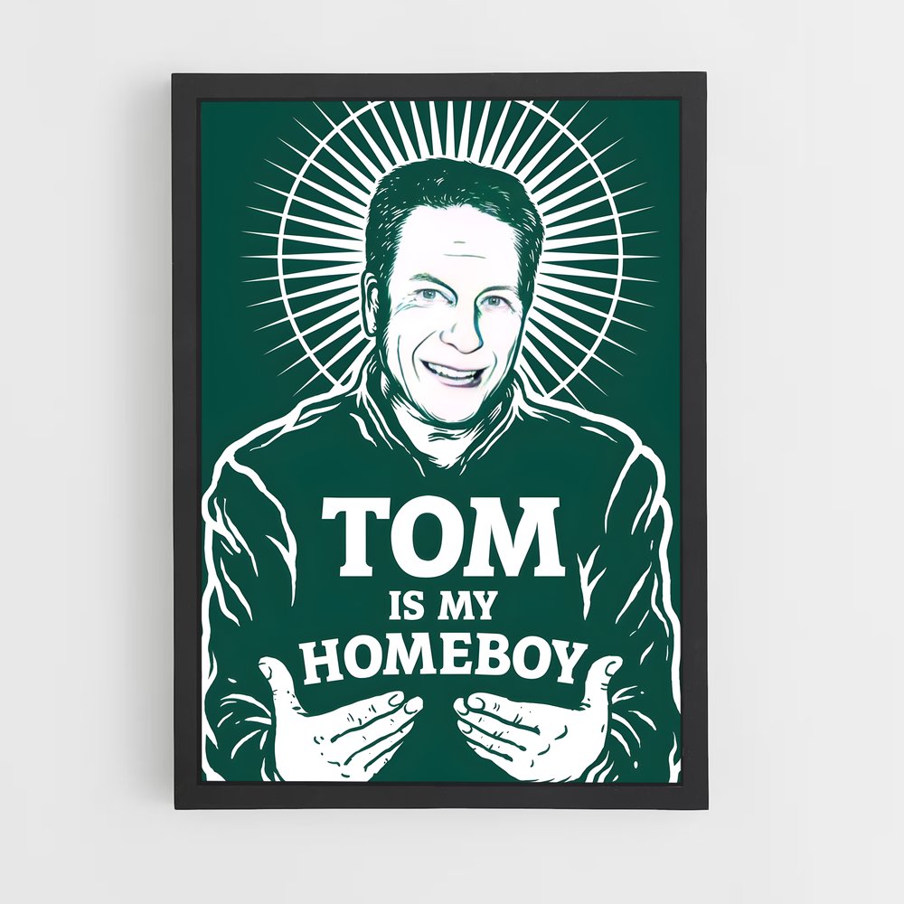 Poster Tom's Vibe – affiche Basketball (vue 2)